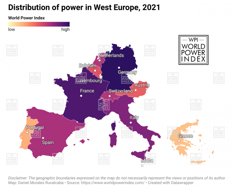 Lee más sobre el artículo The Power Map in Western Europe: Geostructural Analysis and Subregional Perspectives